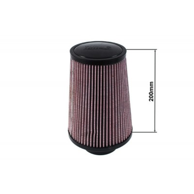 Kūginis oro filtras TURBOWORKS H: 200 mm DIA: 80-89 mm purpurinė